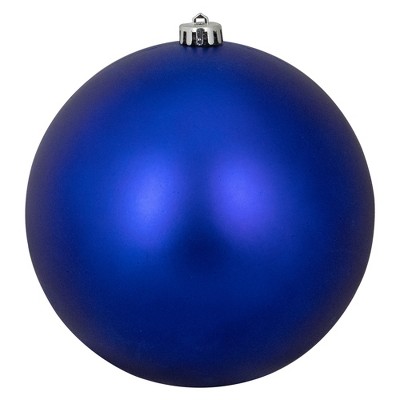 Northlight Shatterproof Matte Blue Christmas Ball Ornament 8" (200mm)