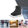 Unique Bargains Reusable Waterproof Shoe Covers Non-Slip for Men Women Easy to Clean Portable 1 Pair - 2 of 4