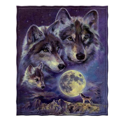 Wolf blanket target sale