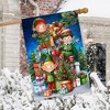 Briarwood Lane Christmas House Flag 40x28 For Outdoor Santa's Elves For Christmas House Flag - 4 of 4