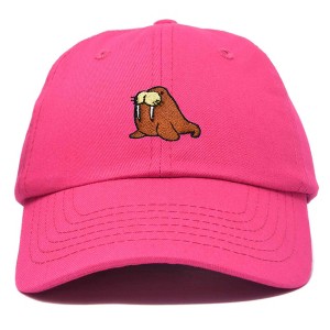 Dalix Walrus Cap Embroidered Mens Cotton Dad Hat Baseball Hat - 1 of 4