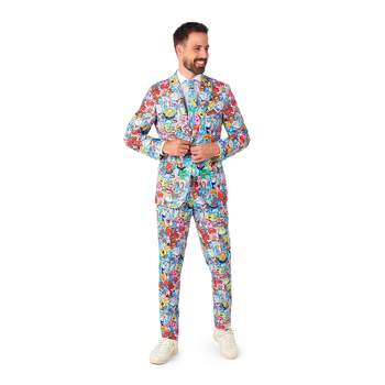 Opposuits Fancy Fish Suit For Men Multicolor 40 Waist