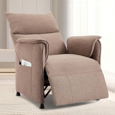 Electric PU Leather Recliner Chair – Remote Control Adjustable Sofa with Thick Cushion & Backrest, Modern Single Seating for Living Room