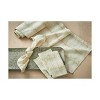 TAG Wabi Sabi Dot Blockprint Cotton Machine Washable Napkin - 3 of 3