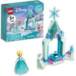 LEGO Disney Elsa Castle Courtyard Diamond Dress Set 43199