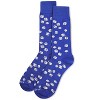 Memoi Men's Roll of the Dice Bamboo Blend Novelty Crew Socks - 3 of 4