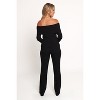 Petal and Pup Gindie Ribbed Knit Off The Shoulder Pant Set - 2 of 4