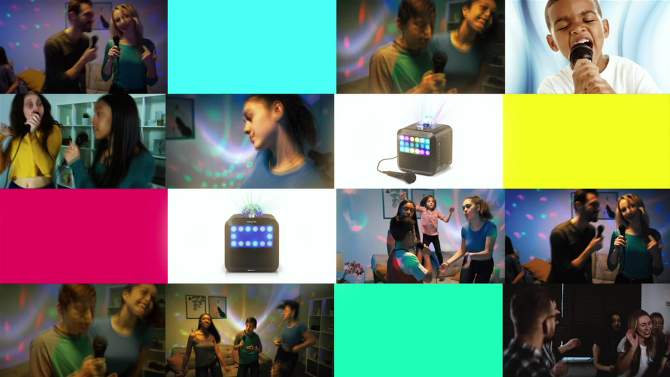 Singsation Star Burst All-in-One Karaoke System - Black, 2 of 11, play video
