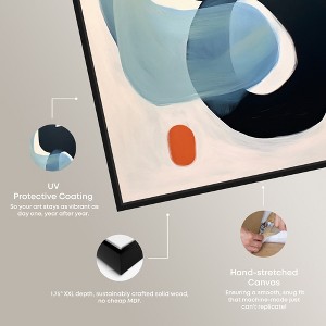 Art Remedy Modern Earbuds Contemporary Shapes Abstract Wall Art Framed - 1 of 4