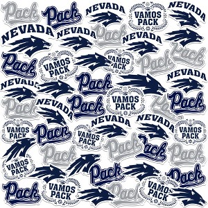 University Of Nevada Reno Spirit Logo 50Ct Sticker Packs Miscellaneous 50 Ct. Sticker Pack - 1 of 4