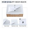 Okak Floating Bathroom Vanity with Sink Combo, Bathroom Sink Vanity with Soft Close Doors/Cabinets, Bathroom Sink Cabinet for Bathroom,Oak - 3 of 4