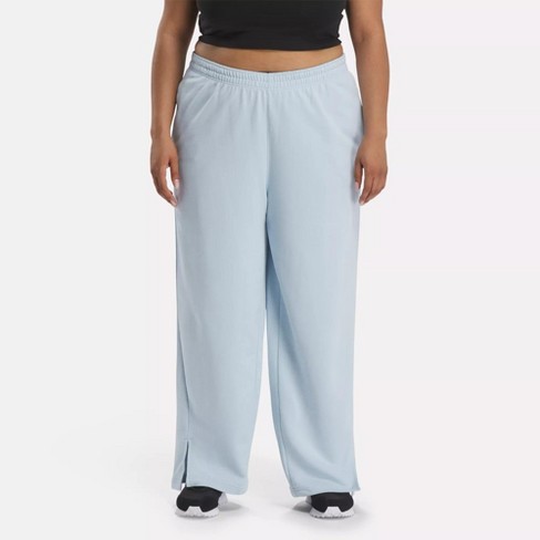 Reebok Classics Wide Straight Leg Pants (Plus Size) 3X Feel Good Blue