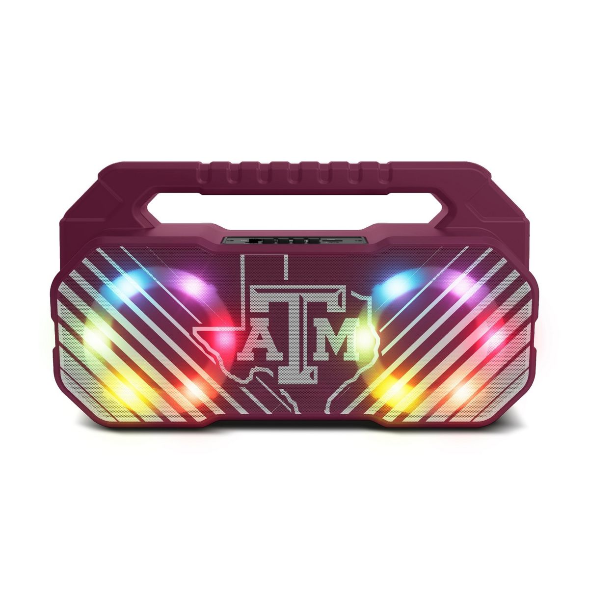 SOAR Collegiate Wireless Boombox Speaker with FM Radio- North Carolina Tar Heels