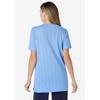 Woman Within Plus Size 7-Day Embroidered Pointelle Tunic - 3 of 4
