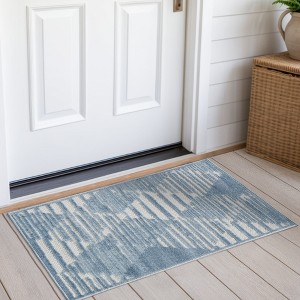 Maxax Non-Slip Turkish Unfaded High-Low Indoor/Outdoor Area Rug For Patios, Deck, Porch Or Entryway - 1 of 4