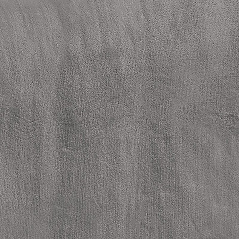 Plazatex Kansas Wrinkle Resistant Ultra Soft Solid Premium All Season Bed Sheet Set Dark Grey, 4 of 5