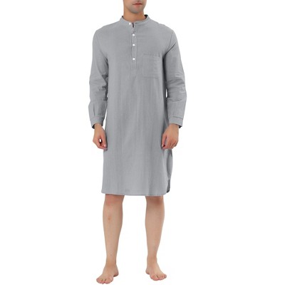 sizes available Men's Premium Brushed Cotton Nightshirt by Somax 