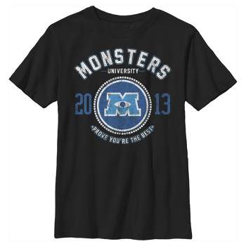 Boy's Monsters Inc Best College Logo T-Shirt