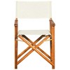vidaXL Foldable Director's Chair - Solid Acacia Wood, Weather-Resistant, Polyester Seat, Backrest, - 3 of 4