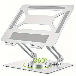 Keenray Laptop Stand For Desk, Adjustable Computer Stand With 360° Rotating Base US-CS-SL1 - 1 of 4