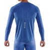 SKINS SERIES-3 MEN'S LONG SLEEVE ACTIVE TOP BLUE - 2 of 4
