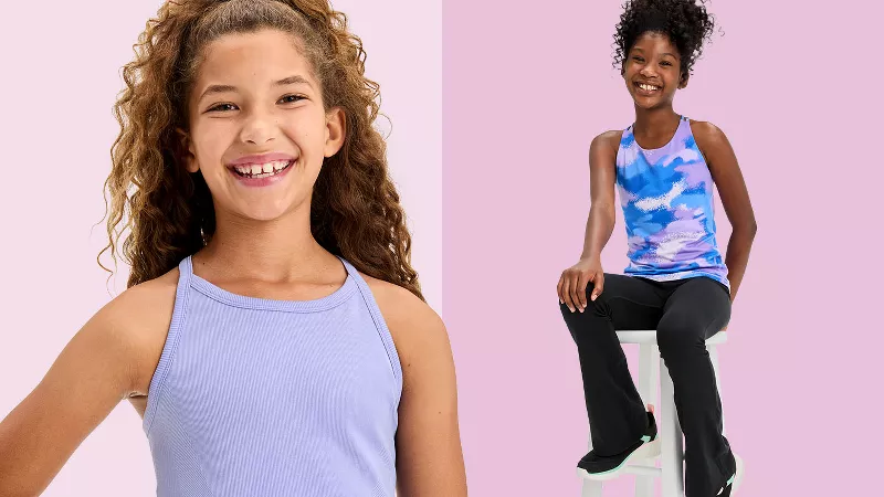 Little girl store athletic wear