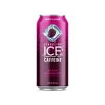 Sparkling Ice + Caffeine Black Raspberry - 16 fl oz Can