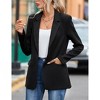Clearlove Women Casual Business Belted Blazer with Pockets - 2 of 4