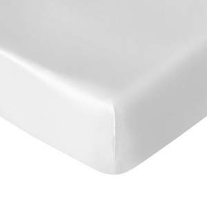 Silk Satin Fitted Crib Sheet, Super Soft Toddler Fitted Sheets for Standard Crib and Toddler Mattresses, 28x52 Inches - NTBAY - 1 of 4