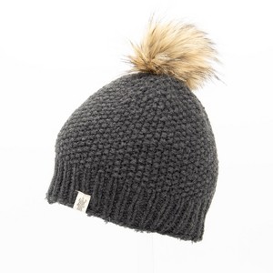 Moss Fur Pom Pom Hat_Nirvanna Designs - 1 of 2