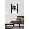 Trends International NFL Seattle Seahawks - Drip Helmet 20 Framed Wall Poster Prints - 2 of 4