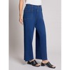 Jones New York Patch Pocket Wide Leg Denim - 2 of 3