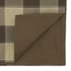 Saro Lifestyle Stitched Plaid Design Cotton And Poly Blend Table Runner - image 2 of 3