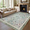 Fulvari Area Rug,Rugs for Living Room & Bedroom,Bohemian Washable Rug with TPR Gripper,Recycled Polyester Low-Pile Pet & Kid Safe - 2 of 4