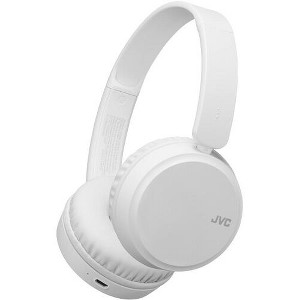 JVC America - JVC HA-S36WW Bluetooth 5.2 Headphones Lightweight Over Ear (White) - 1 of 4