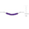 EVERLY JEWELRY Gemstone Bead Bracelet in Silver - Multiple Metal Color and Gemstone Options. - 4 of 4