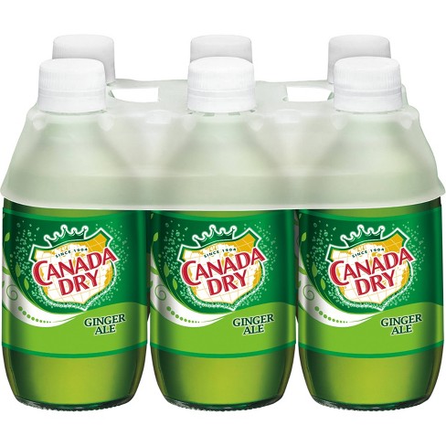 Canada Dry Bold Ginger Ale Ingredients Canada Dry Ginger Ale 6pk 10 Fl Oz Glass Bottles Target