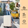 Lightweight Expandable ABS Hardshell Suitcase with TSA Lock, Spinner Wheels, and Telescopic Handle, Hardside Luggage for Men Women - 4 of 4