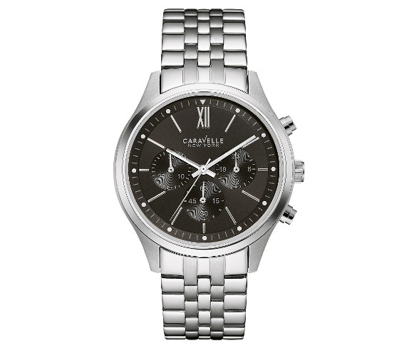 Caravelle New York by Bulova Men's Chronograph Stainless Steel Bracelet Watch - 43A133