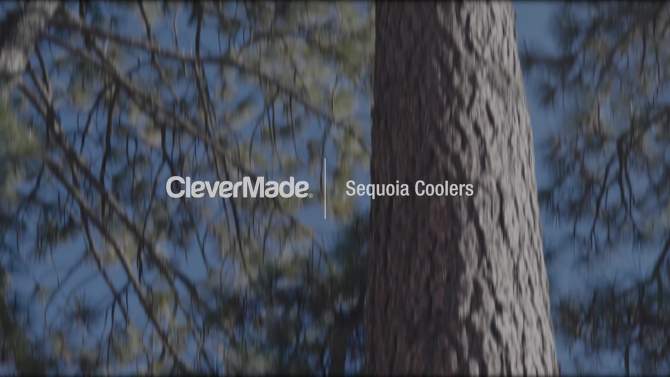 CleverMade Sequoia Insulated & Leakproof 19qt Cooler, 2 of 14, play video