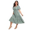 Women's Plus Size Maxi Dress Summer Casual Dresses - 2 of 4