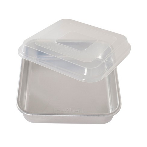 Nordic Ware Natural Square Cake Pan With Lid : Target