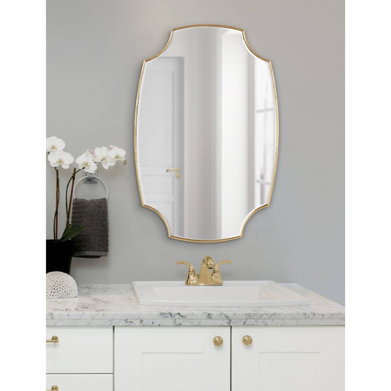 20&#34; x 30&#34; Jovanna Scallop Mirror Gold - Kate &#38; Laurel All Things Decor, 6 of 10