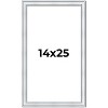 PosterPalooza | Classic Silver Picture Frame - UV Acrylic, Foam Board Backing, Hanging Hardware - 2 of 4
