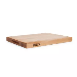 John Boos R2015 Platinum Commercial Series Maple Reversible 20 x 15 x 1.75 Inches Carving Cutting Board for Home and Professional Kitchens