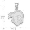 Black Bow Jewelry 14k White Gold Seton Hall Pirates NCAA Large Pendant - 2 of 3