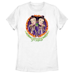 Women's Betty Boop Gemini Zodiac T-Shirt - 1 of 4