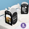 Big Dot of Happiness Mr. and Mrs. Photo Holder Centerpieces, 4x6 Picture Display Box Black & White Table Decoration for Wedding or Bridal Shower, 8 Ct - 2 of 4