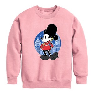 Boys' - Disney - Mickey & Friends Graphic Long Sleeve Fleece Sweatshirt - 1 of 4