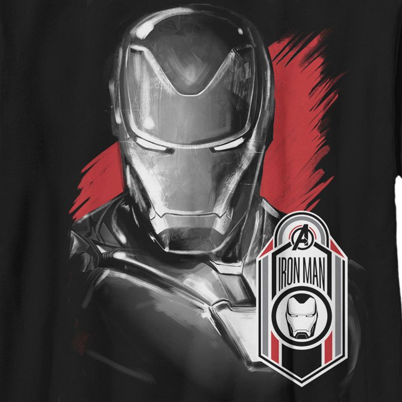 Boy's Marvel Avengers: Endgame Metallic Iron Man T-Shirt, 2 of 6